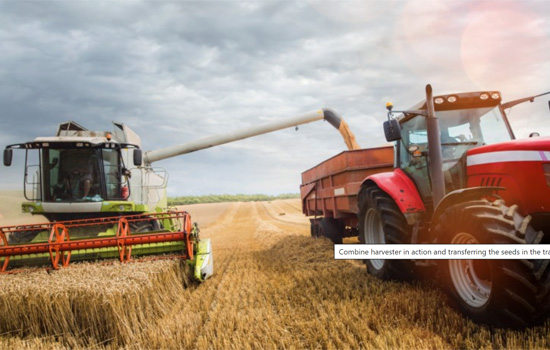 Ag Tractor and Combine