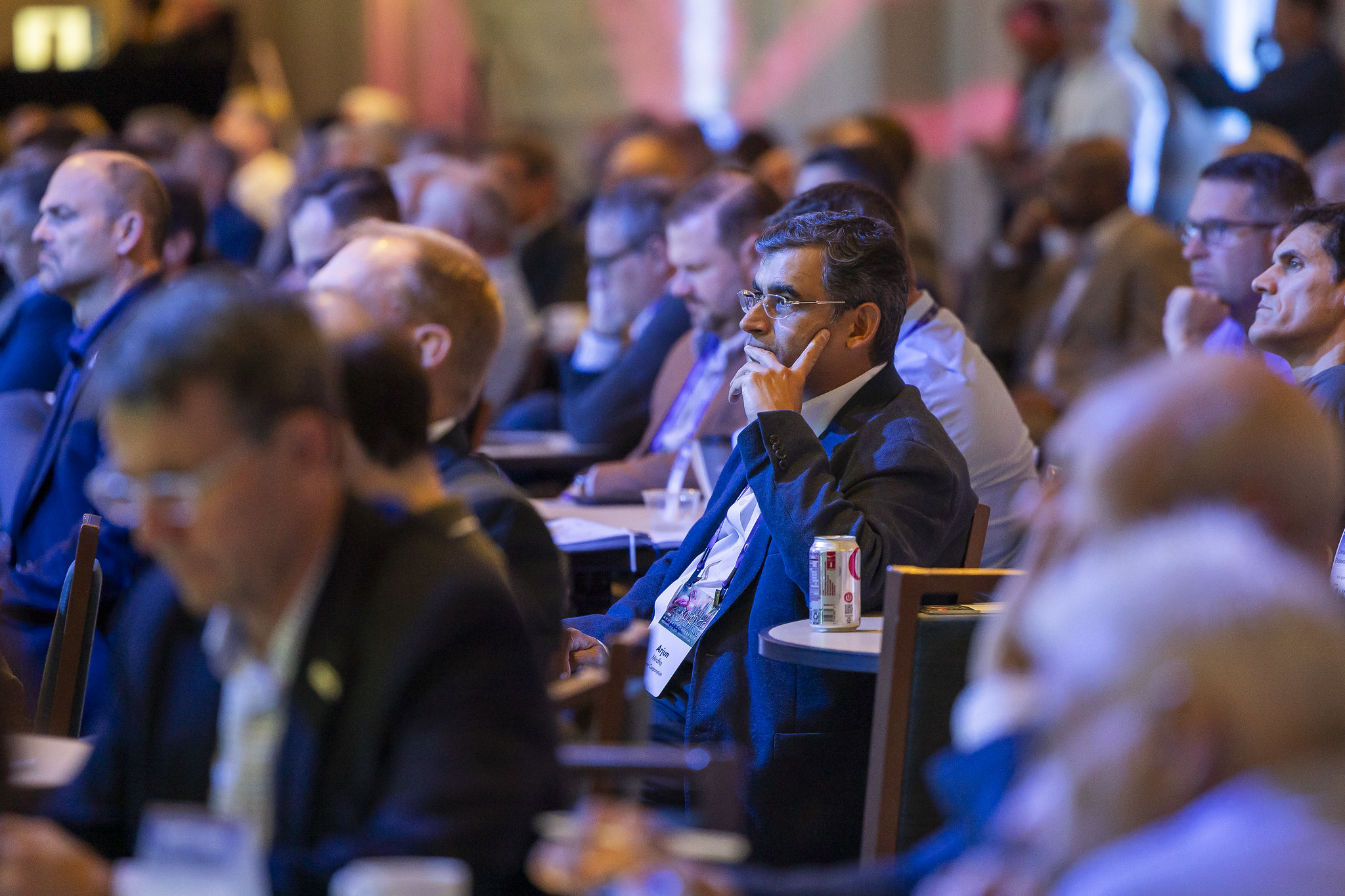 A group of attendees listen to a session at the 2025 AEM Annual Conference.