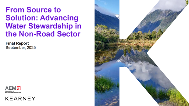 From Source to Solution: Advancing Water Stewardship in the Non-Road Sector